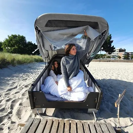 Strandglück Schlafstrandkorb - A63980 Luxuszelt Grömitz