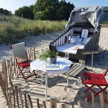 Strandglück Schlafstrandkorb - A63980 *
